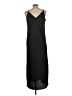 A New Day 100% Polyester Black Casual Dress Size L - photo 2