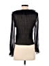 Zara 100% Polyester Black 3/4 Sleeve Blouse Size XS - photo 2