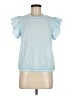VOY Blue Short Sleeve Top Size M - photo 1