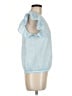 VOY Blue Short Sleeve Top Size M - photo 4