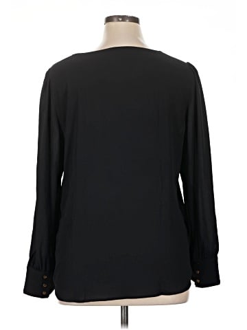 Ann Taylor LOFT Long Sleeve Blouse (view 2)