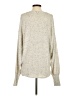 Saturday Sunday Silver Pullover Sweater Size S - photo 2