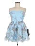 Lulus 100% Polyester Blue Cocktail Dress Size M - photo 1