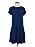 MNG Basics Solid Blue Casual Dress Size 2 - photo 1