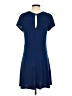 MNG Basics Solid Blue Casual Dress Size 2 - photo 2
