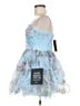 Lulus 100% Polyester Blue Cocktail Dress Size M - photo 5