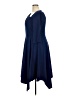 Kay Unger Solid Blue Cocktail Dress Size 18 - photo 5