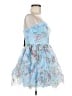 Lulus 100% Polyester Blue Cocktail Dress Size M - photo 4