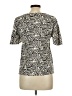 Sfera Animal Print Ivory Short Sleeve Blouse Size L - photo 2