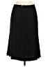 NIPON BOUTIQUE 100% Polyester Solid Black Formal Skirt Size 4 - photo 2