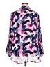 Melissa Paige 100% Polyester Hearts Pink Long Sleeve Blouse Size 2X - photo 2