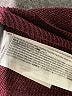 MNG Metallic Burgundy Pullover Sweater Size M - photo 8