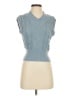 Sincerely Jules Blue Sweater Vest Size S - photo 1