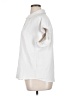 Pleione 100% Polyester White Short Sleeve Blouse Size XL - photo 5