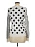 Ann Taylor Polka Dots White Pullover Sweater Size L - photo 2