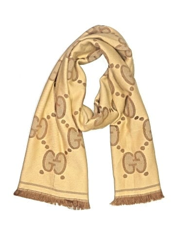 Gucci GG Wool Jacquard Scarf (view 1)