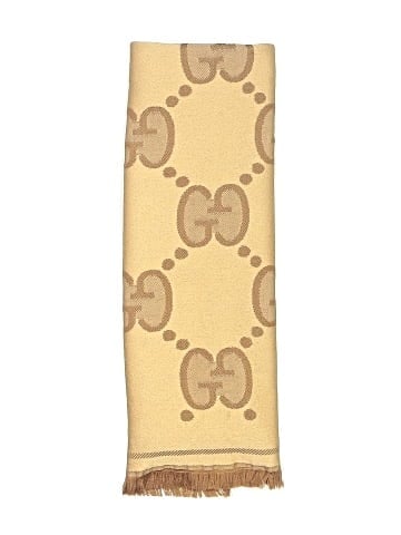 Gucci GG Wool Jacquard Scarf (view 2)