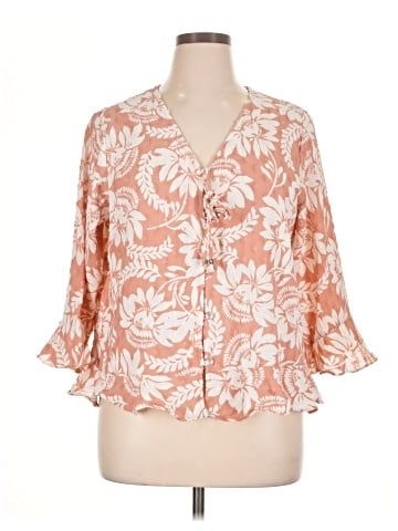 Adrienne Vittadini 3/4 Sleeve Blouse (view 1)