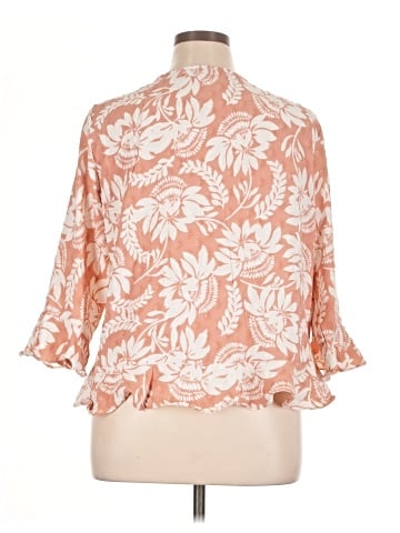 Adrienne Vittadini 3/4 Sleeve Blouse (view 2)