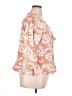 Adrienne Vittadini 100% Polyester Orange 3/4 Sleeve Blouse Size XL - photo 4