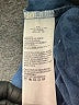 Levi's 100% Cotton Chevron-herringbone Blue Short Sleeve Button-Down Shirt Size 8 - 10 - photo 4