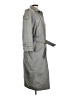 Gallery 100% Nylon Gray Trenchcoat Size 6 - photo 4