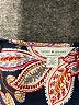 Lucky Brand Floral Blue Long Sleeve Blouse Size S - photo 7
