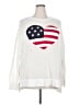 Lane Bryant Hearts White Pullover Sweater Size 26 - 28 Plus - photo 1