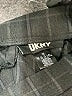 DKNY Plaid Black Dress Pants Size 10 - photo 7