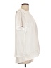 Dana Buchman 100% Polyester Ivory Short Sleeve Blouse Size L - photo 4