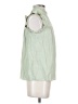 J.Crew 100% Cotton Green Sleeveless Button-Down Shirt Size XXS - photo 4