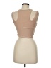 Shein Tan Sleeveless T-Shirt Size 6 - photo 2