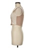 Shein Tan Sleeveless T-Shirt Size 6 - photo 5