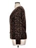 Classiques Entier Animal Print Brown Cardigan Size XL - photo 5