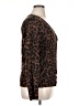 Classiques Entier Animal Print Brown Cardigan Size XL - photo 4