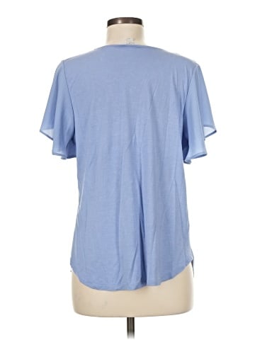 Ann Taylor LOFT Outlet Short Sleeve Blouse (view 2)