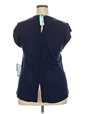 Daniel Rainn Short Sleeve Blouse (view 2)