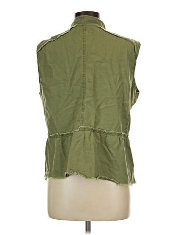 Caslon Sleeveless Button-Down Shirt (view 2)