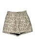 J.Crew Animal Print Gold Shorts Size 2 - photo 1