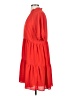 MSK 100% Polyester Solid Red Casual Dress Size S - photo 5