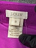 J.Crew 100% Silk Solid Purple Silk Skirt Size 8 - photo 4