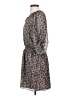 Express Animal Print Gray Casual Dress Size S - photo 5