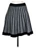 A.L.C. Chevron-herringbone Gray Formal Skirt Size XS - photo 2