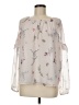 St. Tropez West 100% Polyester Ivory 3/4 Sleeve Blouse Size M - photo 1