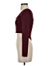 REORIA Burgundy Long Sleeve Top Size S - photo 5