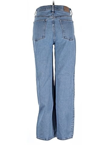 Madewell The Tall Perfect Vintage Wide-Leg Crop Jean in Montclare Wash (view 2)