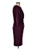 DKNY Solid Burgundy Cocktail Dress One size - photo 4