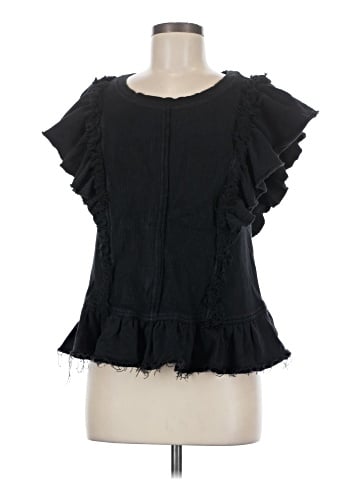 Pilcro Short Sleeve Blouse (view 1)