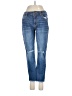 CAbi Hearts Blue Jeans Size 4 - photo 1