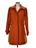 ModCloth 100% Polyester Orange Coat Size M - photo 1